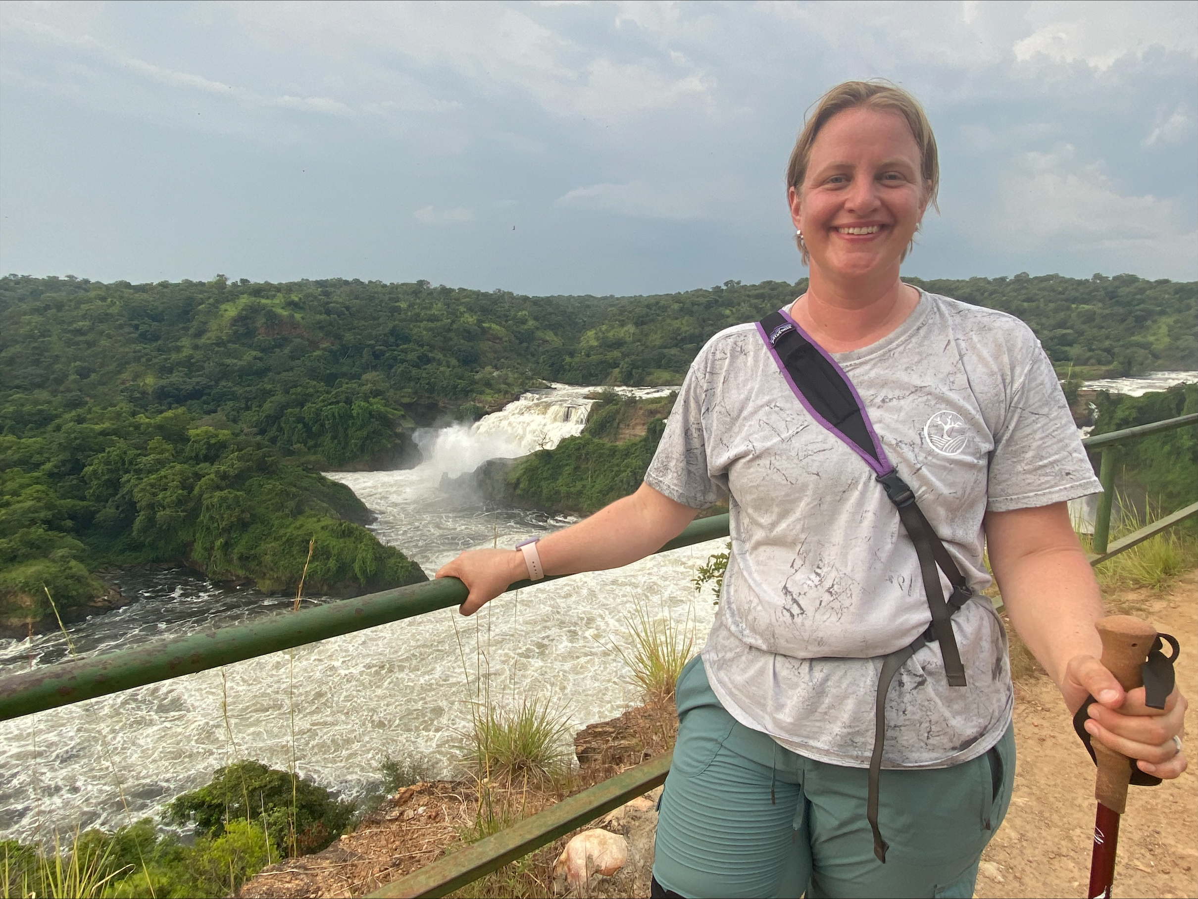 Becky in Uganda