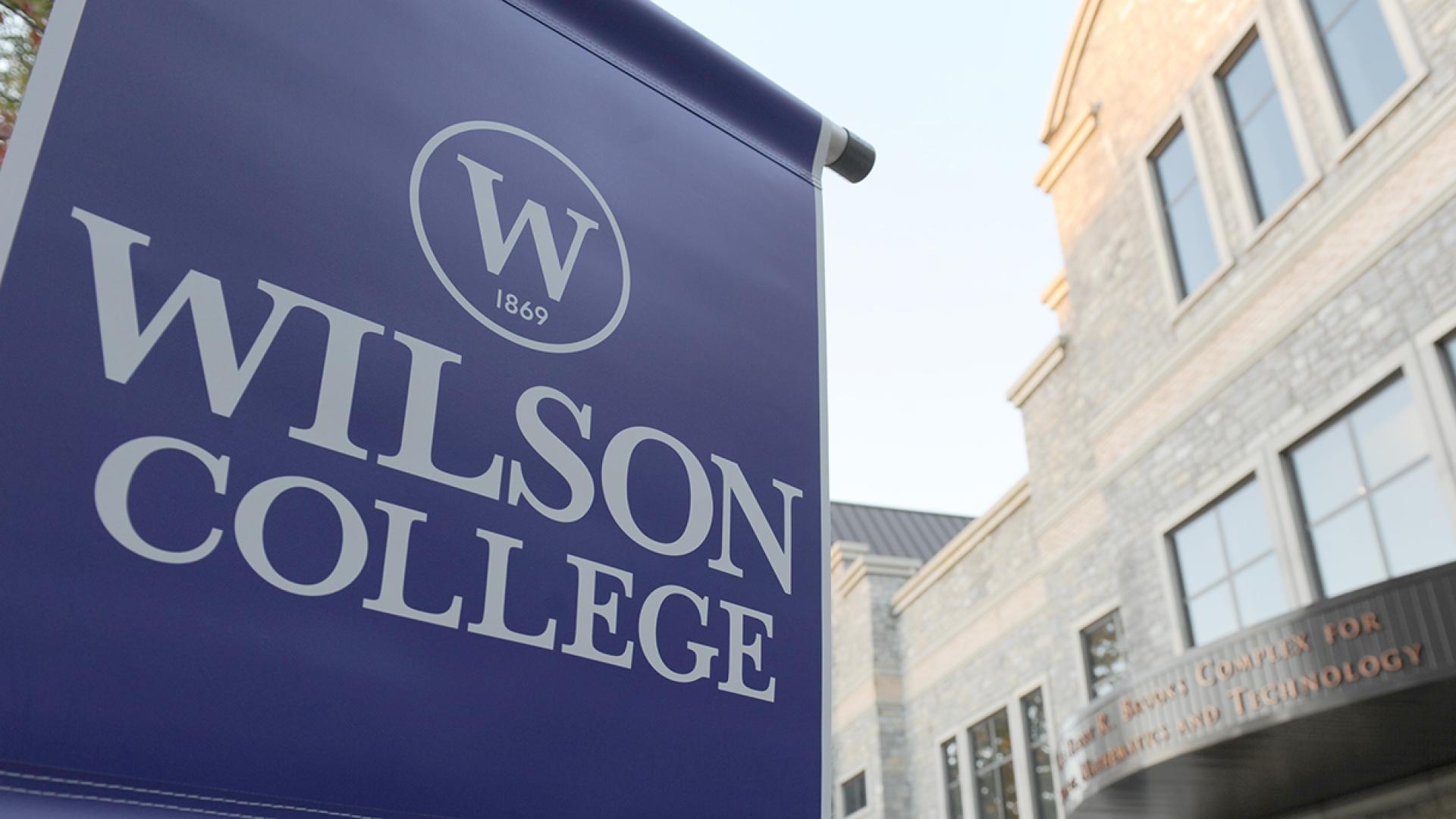 Wilson College banner