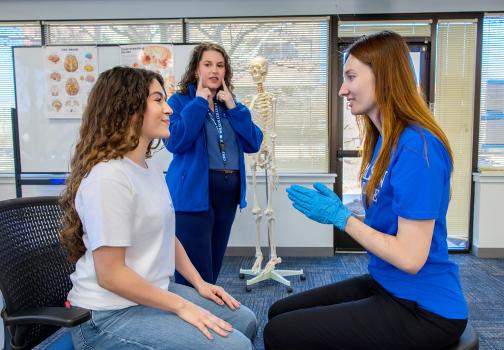 MS-SLP students in classroom