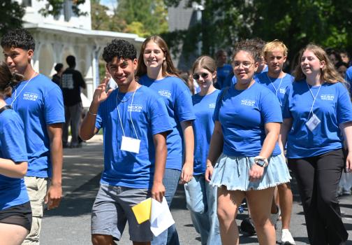 Wilson students at Convocation