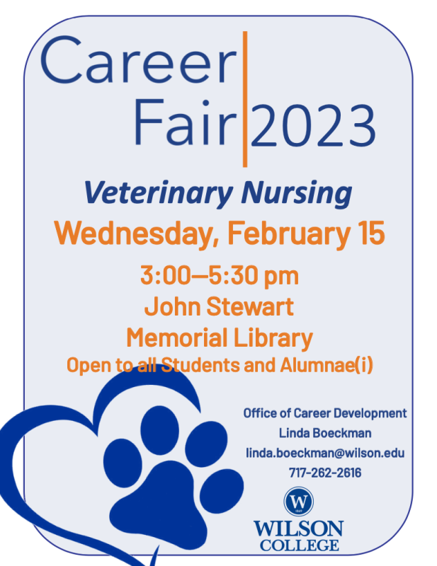 veterinary nursing career fair