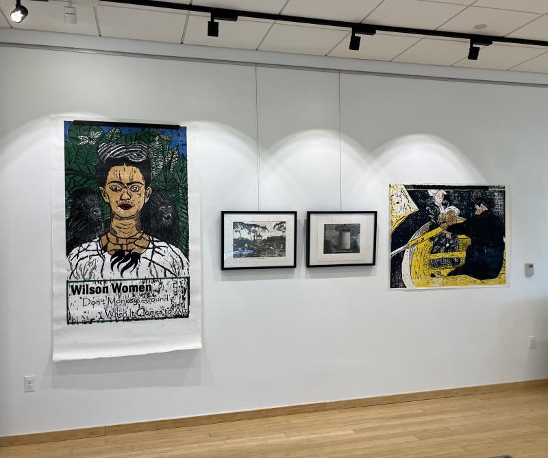 Prof. Emeritus R.K. Dickson & Students exhibition