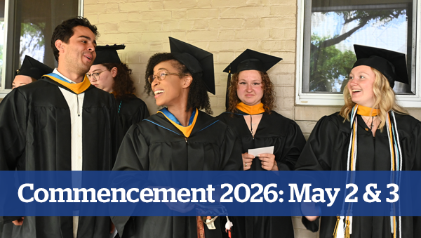 Commencement 2026: May 2 and 3