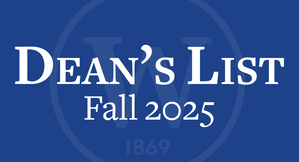 Dean's List Fall 2025