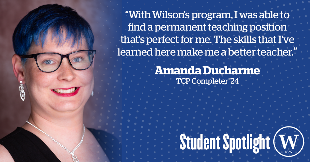 Student spotlight on a teacher-in-training for enhanced professional development.