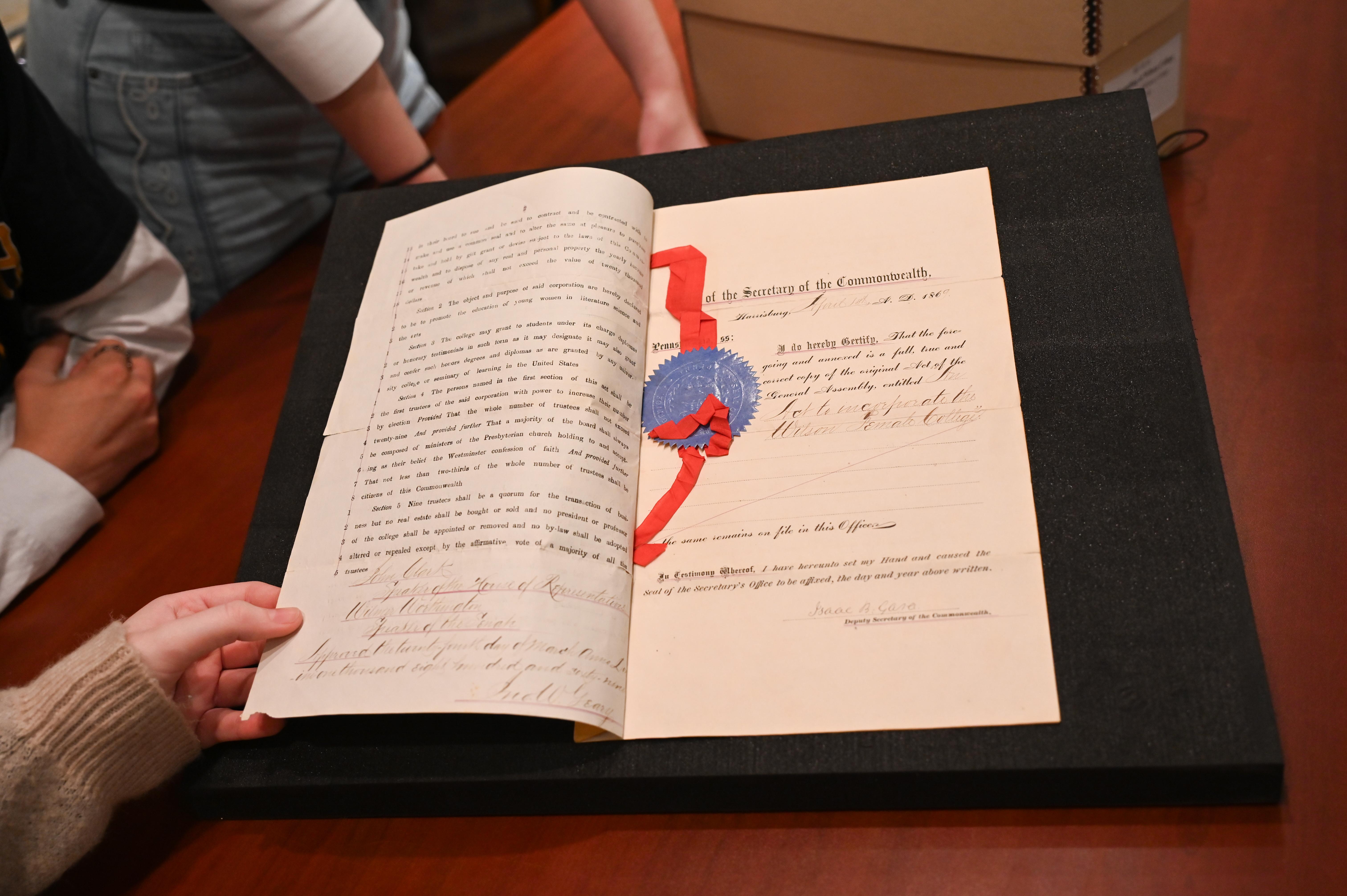 Wilson College Charter