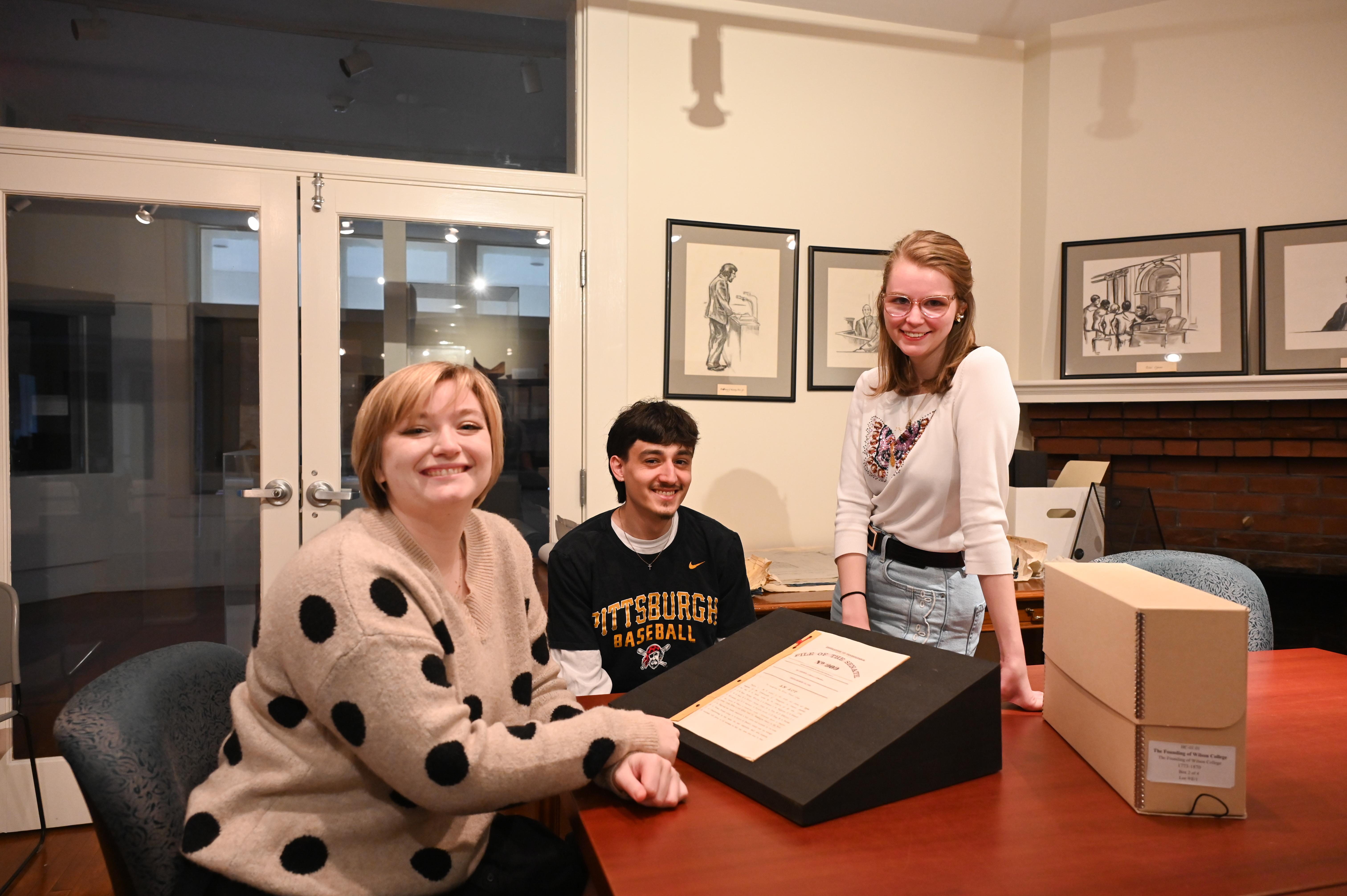Hankey Center student research assistants