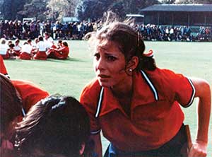 Team Captain Connie Lanzl '72